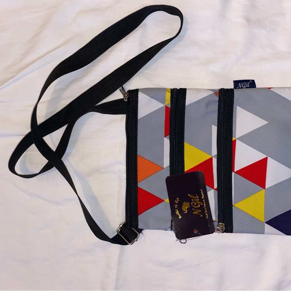 NGit Geometric Crossbody Bag - Multicolor